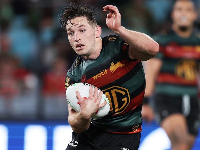 Cameron Murray in the fresh Rabbitohs kit. (Photo by Matt King/Getty Images)