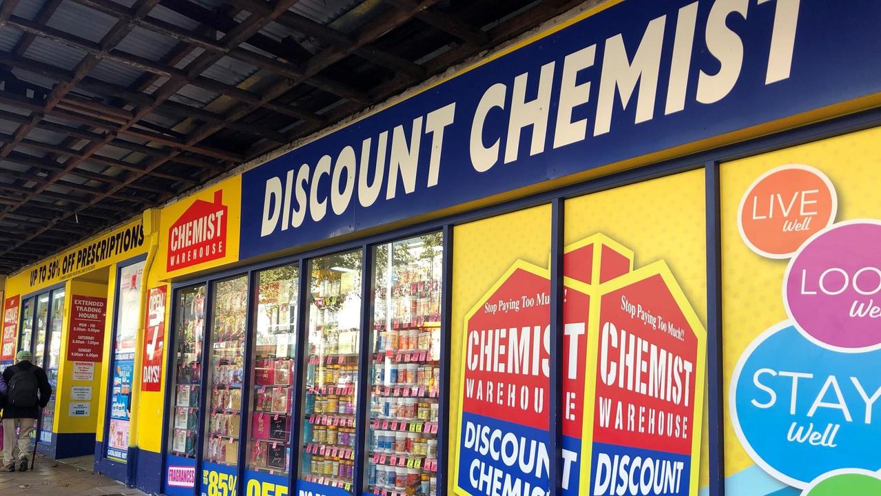 Chemist Warehouse has more than 600 stores across the country.