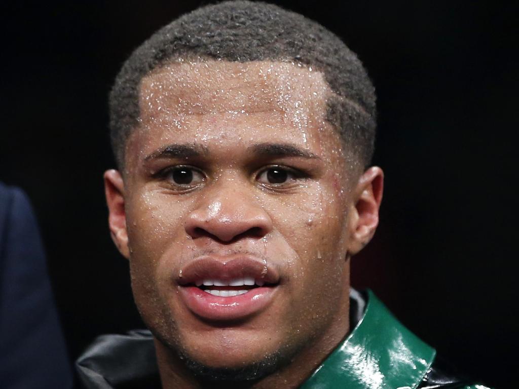 WBC lightweight champion Devin Haney is on the list for George Kambosos. Picture: AFP