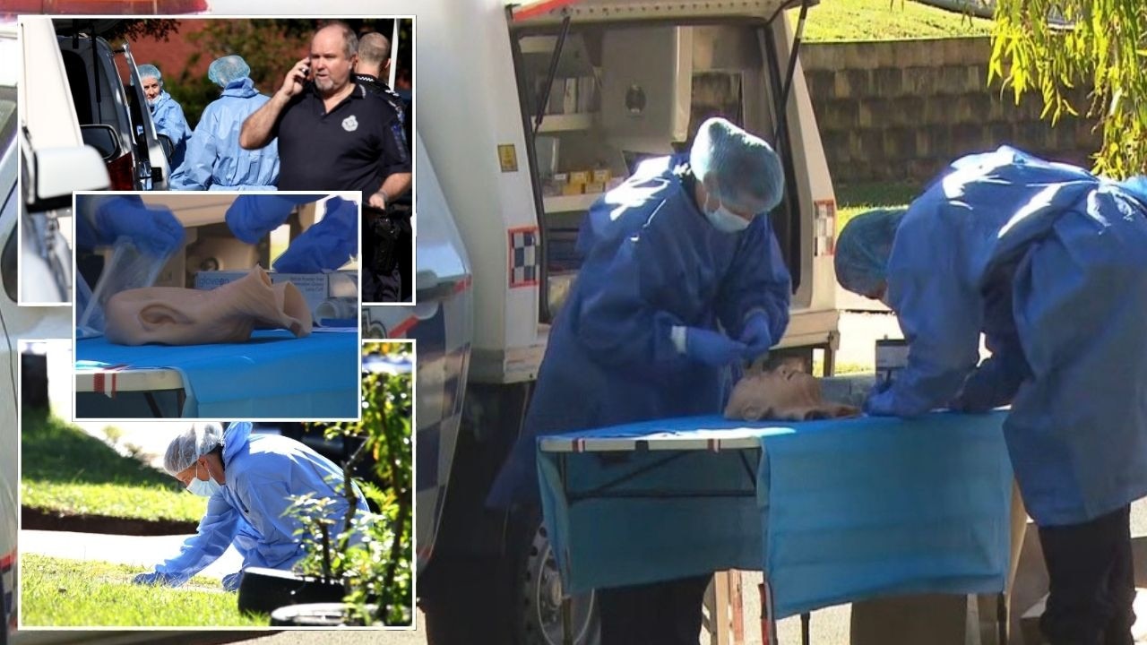 ‘Terrifying’ screams, eerie find as man fights for life after stabbing
