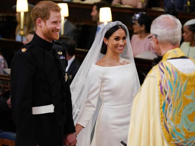 The Queen was said to be surprised at the decision to wear white at the royal wedding.