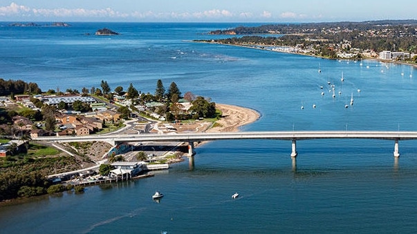 Batemans Bay is a popular beach town about 280km south of Sydney. Picture: Transport NSW