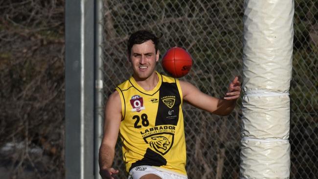 Labrador QAFL player Mackenzie Bristow. Picture: Highflyer Images