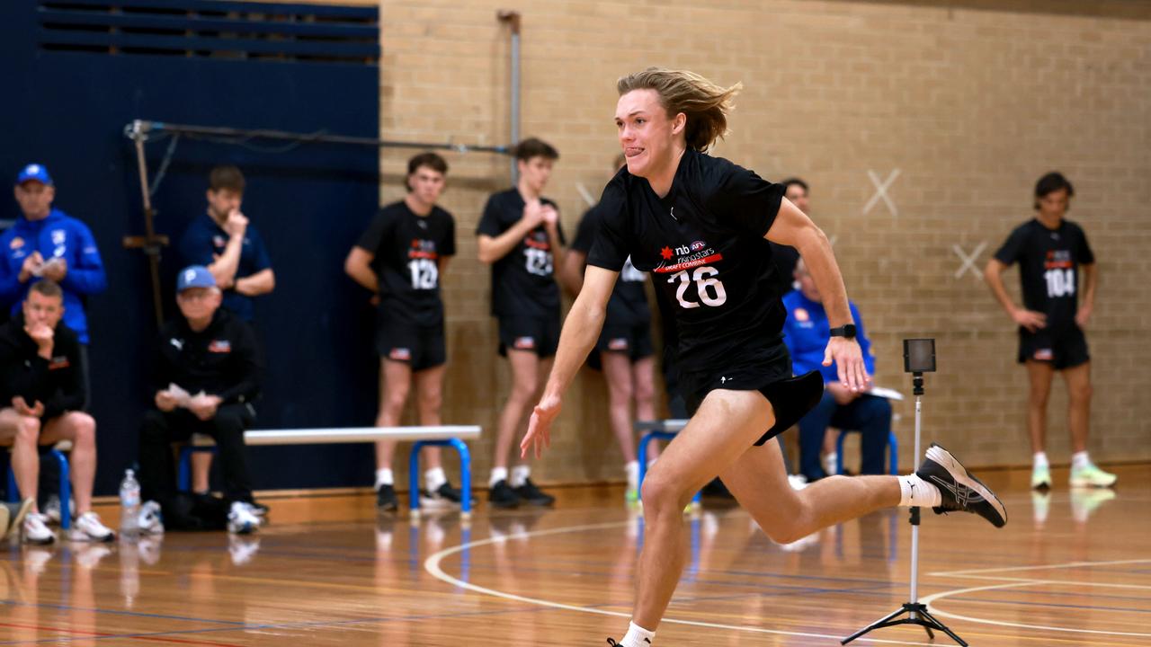 Kobe Ryan at the state combine. Picture: AFL Photos/Getty Images