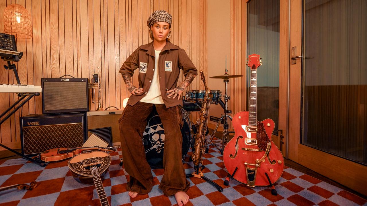 Sultana is an artist and entrepreneur with their own booking agency and studio. Picture: Supplied.