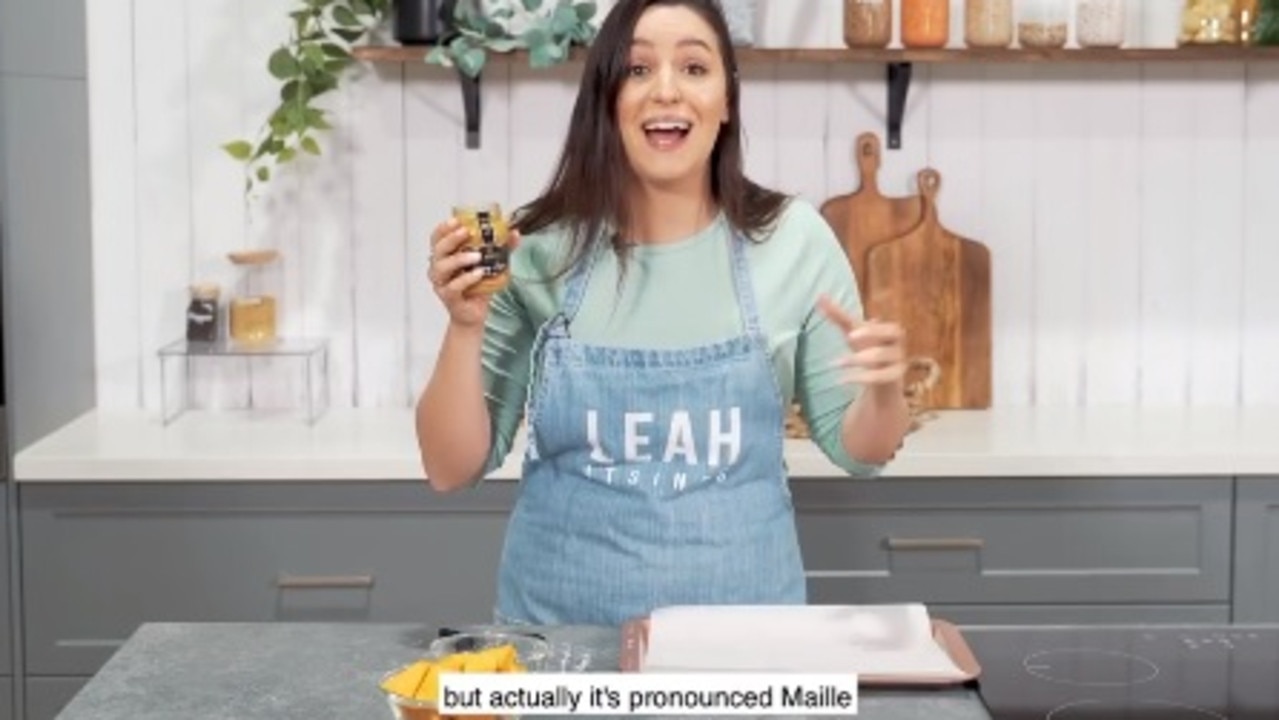 Aussie food blogger revealed to her half a million followers she’s been pronouncing the brand’s name wrong for 25 years. Picture: Instagram/Leahitsines