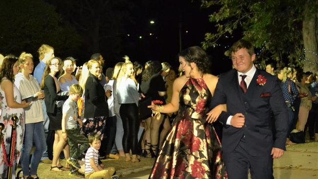 Scots PGC cardinal formal Rose Dearden and Jonny Winter