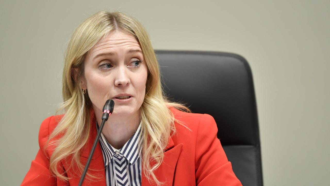 Councillor Rebecca Vonhoff at a special meeting of Toowoomba Regional Council to endorse new deputy mayor, Friday, July 28, 2023. Picture: Kevin Farmer