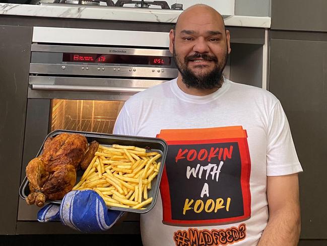 Tik Tok cooking sensation turned cookbook author, Nathan Lyons, of Kooking with a Koori.