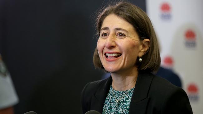 Premier Gladys Berejiklian has been criticised for flouting the COVID rules of her own government. Picture: NCA NewsWire / Damian Shaw