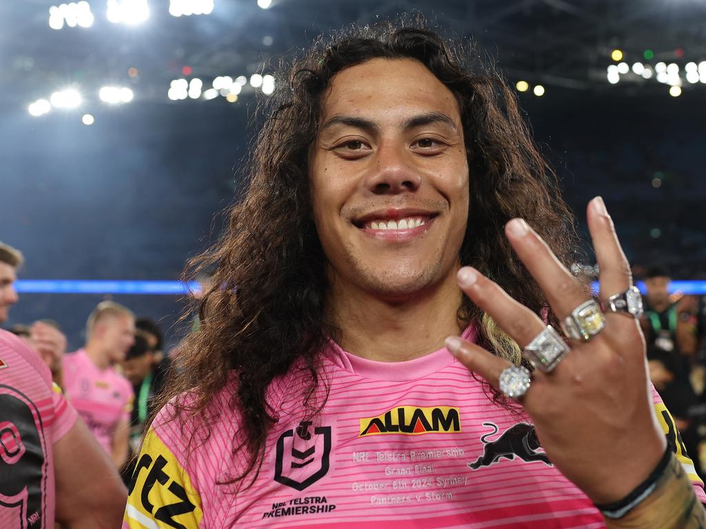 Jarome Luai will start at halfback for the Tigers in 2025. Picture: Getty Images