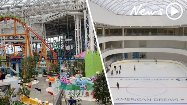 Watch: Insane USA mega-mall featuring theme park, water park and ski slopes