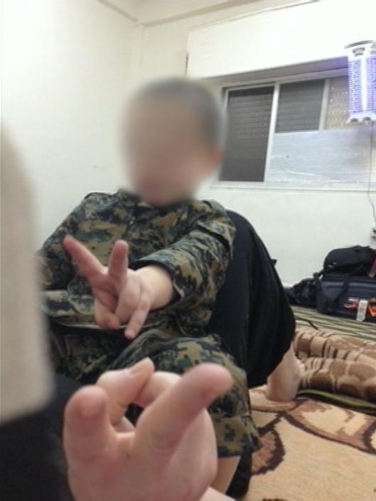 Children of Australian terrorist Khaled Sharrouf in Syria. Picture from the ABC 7:30 Report