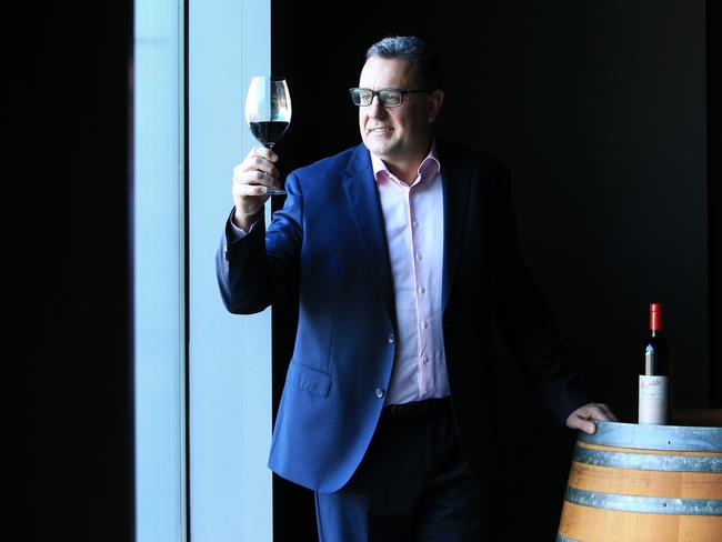 3/08/20 Treasury Wine Estates CEO Tim Ford ahead of the the annual release of the Penfolds vintage. Aaron Francis/The Australian