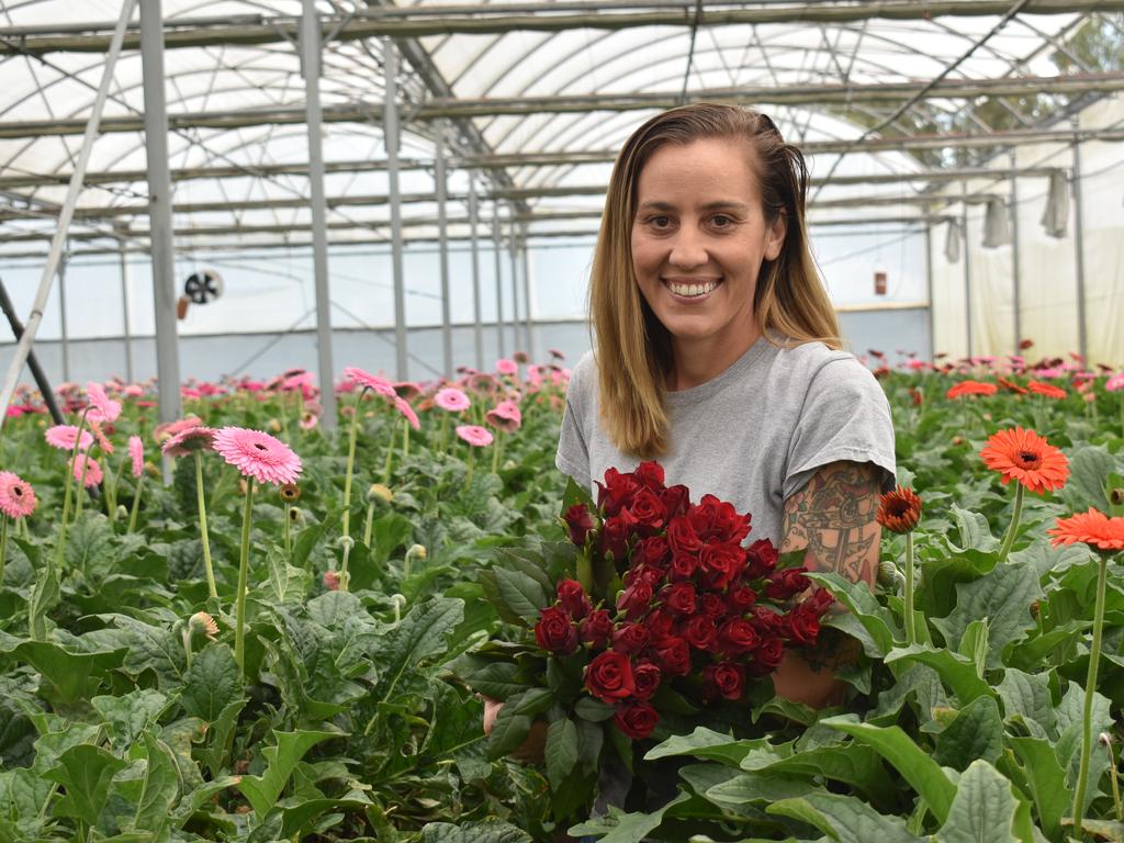 Currey Flowers sales manager Sonia Bitmead.