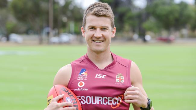 Former Prince Alfred OC star Jack Trengove has been the boost Kybybolite needed to contend in the KNTFL. Picture: Brenton Edwards