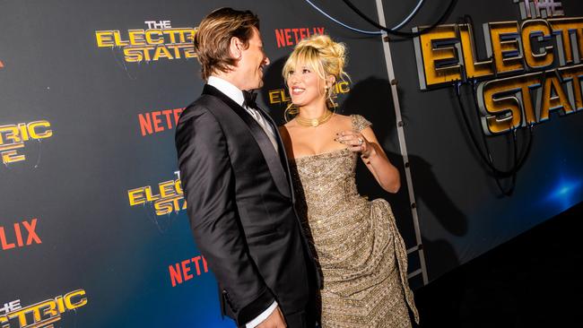 Brown and her husband Jake Bongiovi. Picture: Roger Kisby/Getty Images for Netflix