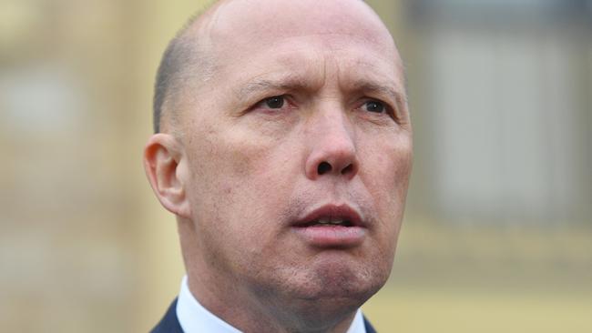 Minister for Immigration Peter Dutton. Picture: AAP