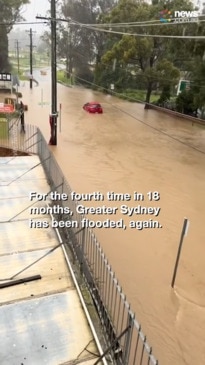 Greater Sydney floods for the fourth time in 18 months