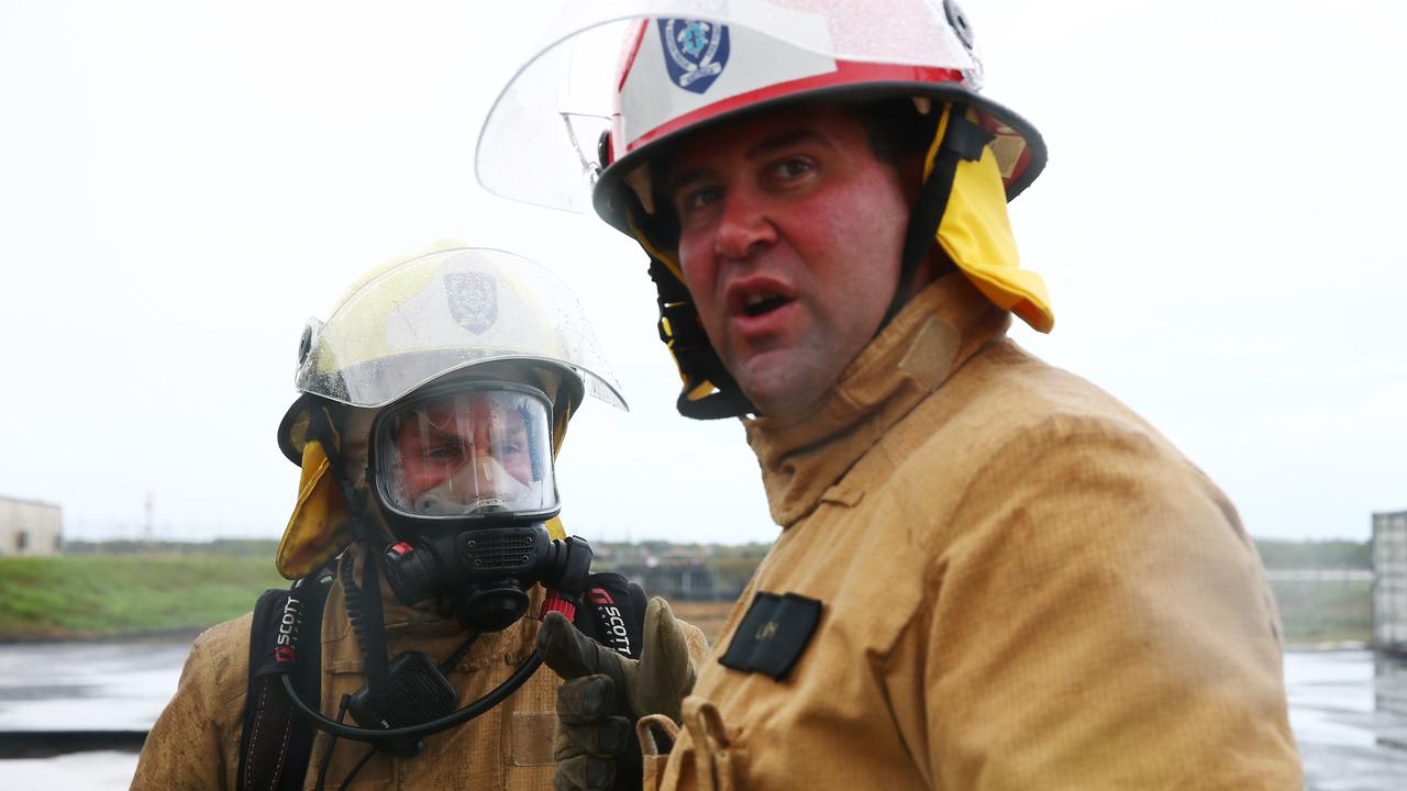 A blaze has destroyed two sheds on a private property in the Tablelands, with fire investigators set to visit the scene on Tuesday morning to determine the cause. PICTURE: BRENDAN RADKE