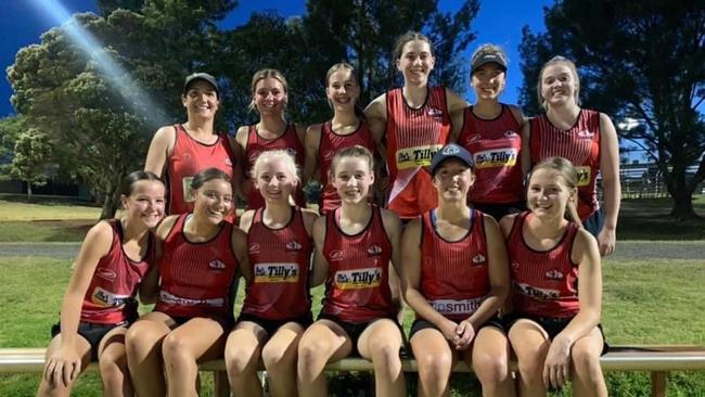 Roosters won the women's Toowoomba Touch summer competition. Photo: Contributed