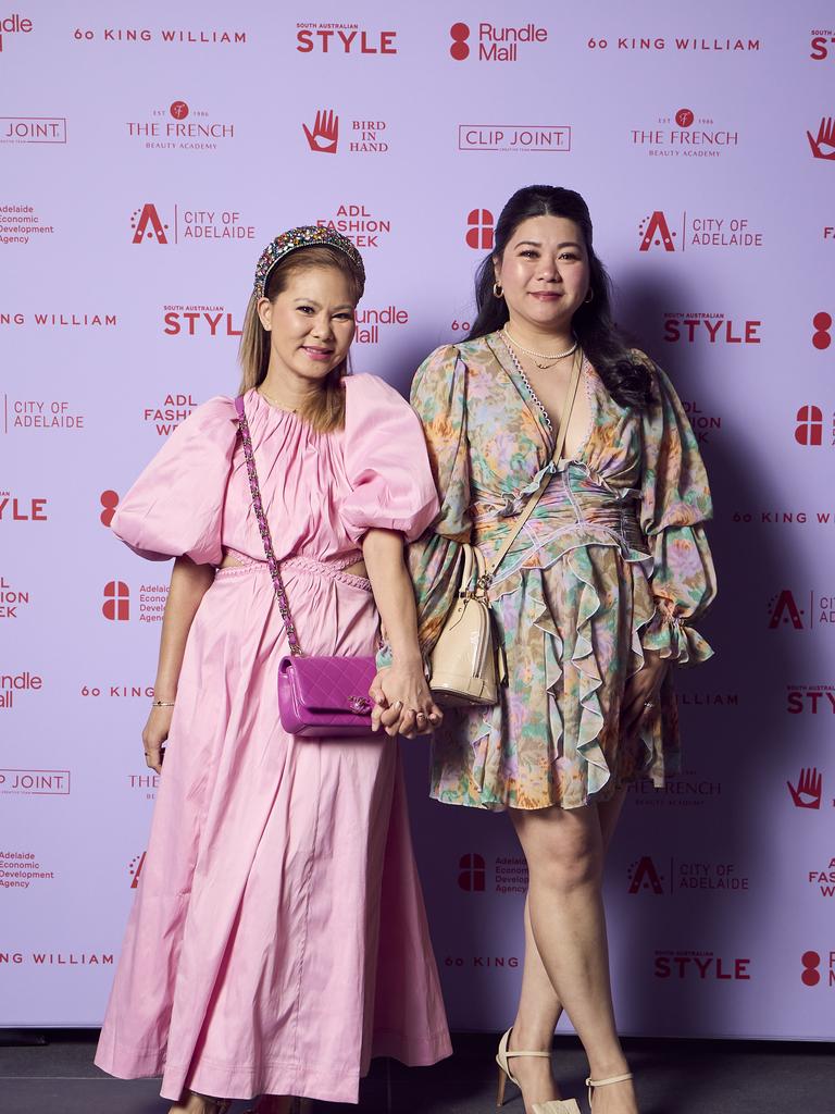 In Vogue: Guests at Adelaide Fashion Week at King’s Lane. Picture: Matt Loxton