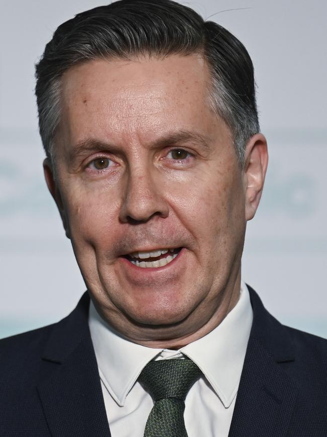 Health Minister Mark Butler. Picture: NewsWire/Martin Ollman