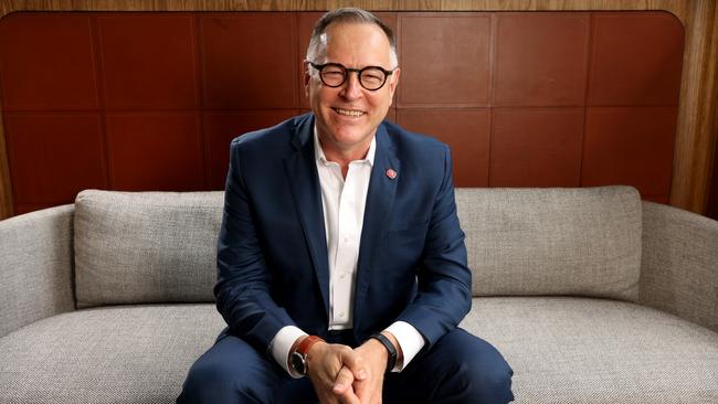 Westpac head of consumer and business banking Chris de Bruin said the payments landscape in Australia had changed. Picture: Chris Pavlich