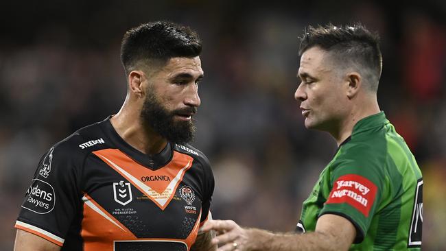 The Tigers were rightly furious. Photo by Ian Hitchcock/Getty Images