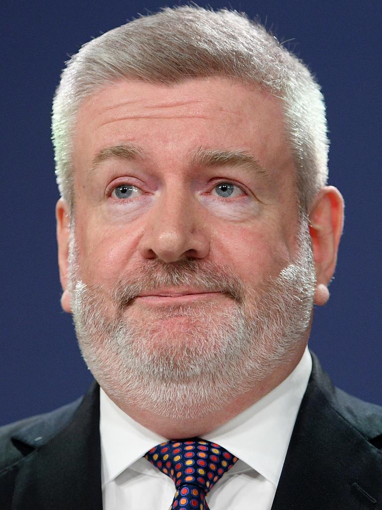 There is speculation around Communications Minister Mitch Fifield role on the frontbench. Picture: AAP Image/Dan Himbrechts.