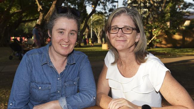 Kylie McKinnon and Lisa Knight. Picture: Keri Megelus