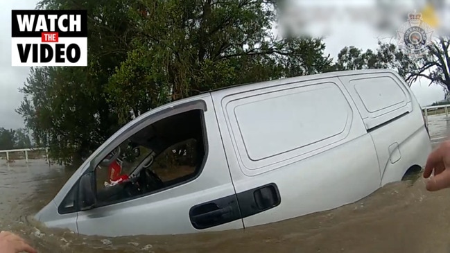 Two men, two dogs rescued from floods at Morwincha