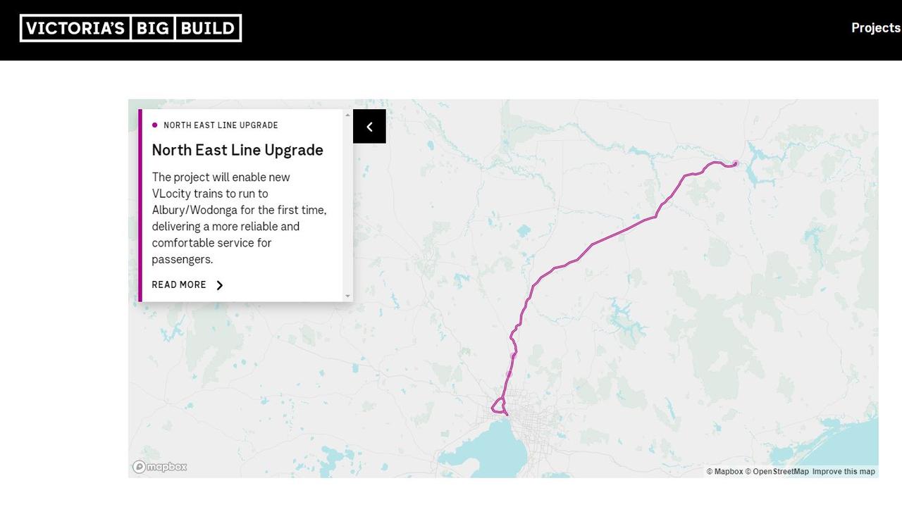 The company went bust after completing part of the North East Line Upgrade in Victoria as lead contractor.