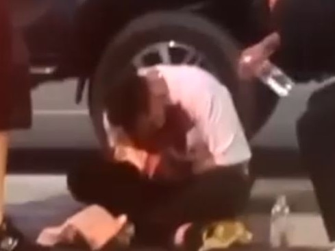 Solicitor Sylvan Singh was shot in the arm and leg.
