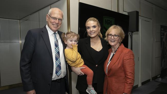 Erin Molan described her dad, Jim Molan (left) as her “bestfriend”.