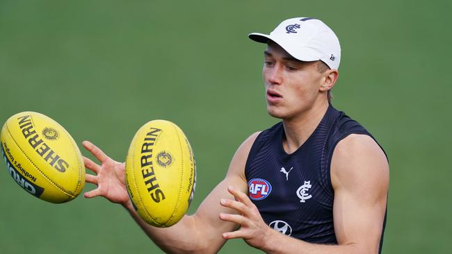 Patrick Cripps is rather affordable. Picture: AAP Image/Michael Dodge