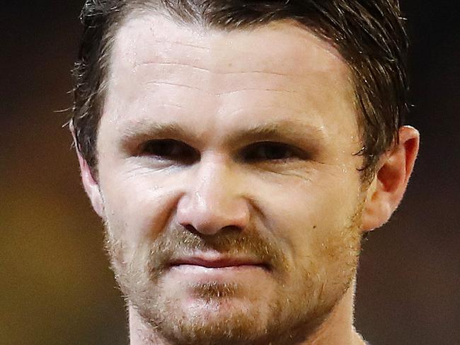 AFL 2nd Qualifying Final. Geelong v Richmond at the MCG . Geelong's Patrick Dangerfield after tonights loss  . Pic: Michael Klein