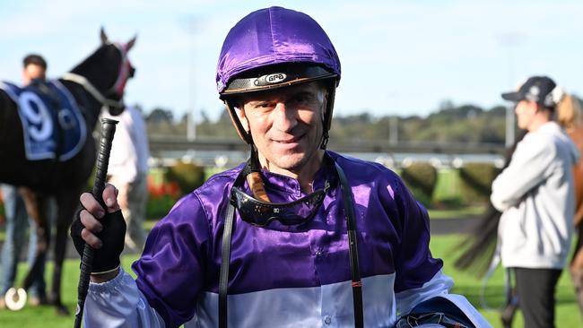 Vlad Duric after winning the Group 3 Winx Guineas for trainers Peter and Paul Snowden. Picture: Grant Peters/Trackside Photography