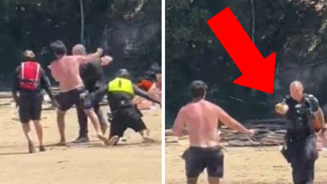 Man arrested in the most Aussie way ever