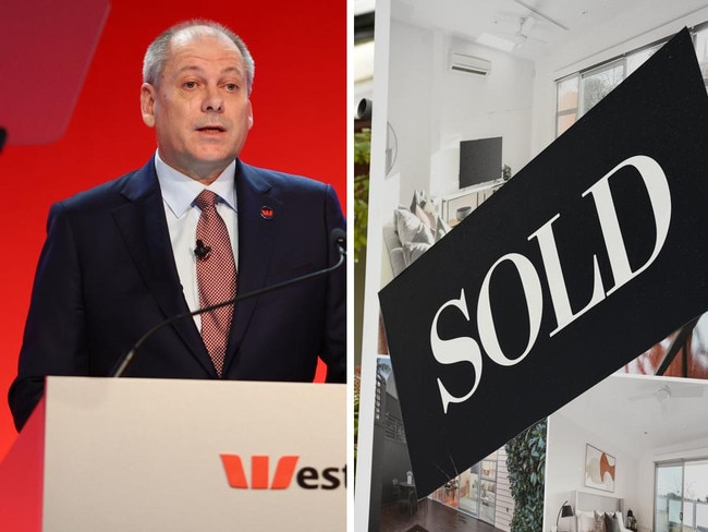 Westpac boss Peter King says fewer homeowners now need hardship help from the bank. Picture: Tertius Pickard/ NewsWire