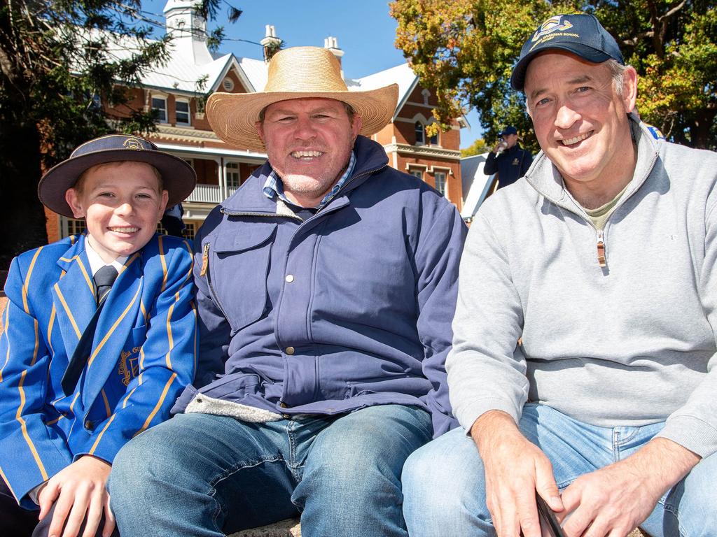 Christian and James Moore with Bronte Smith. Toowoomba Grammar School and Downlands College rugby. The annual O'Callaghan Cup was held at Toowoomba Grammar. Saturday August 19, 2023