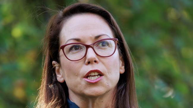 Victorian Attorney-General Jaclyn Symes. A spokeswoman for the Attorney says ‘the application of suppression orders is ultimately a matter for the courts’. Picture: NCA NewsWire / David Geraghty