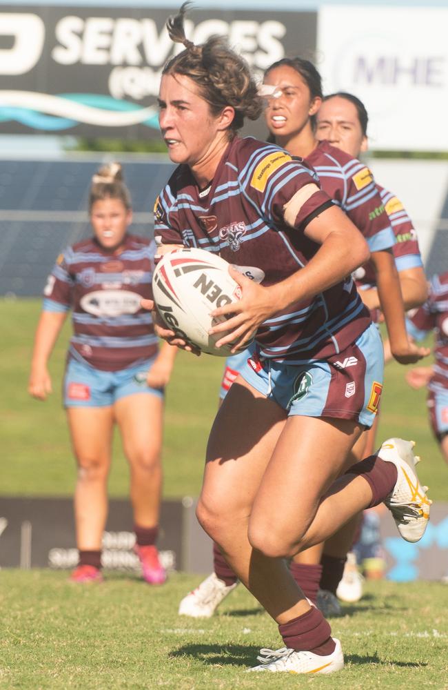 Caydence Fouracre has picked up with Norths where she left off with the CQ Capras. Picture: Michaela Harlow