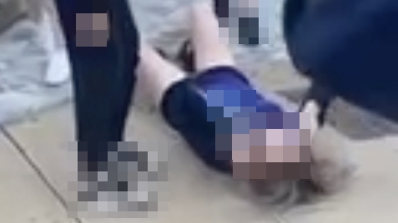 Two of the teenage girls seen in the brawl in November have been arrested following the incident, but retailers say it’s not the only time things have gotten violent. Picture: Instagram