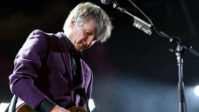 Neil Finn of Crowded House on stage at the Sydney Opera House. Pic: AAP Image