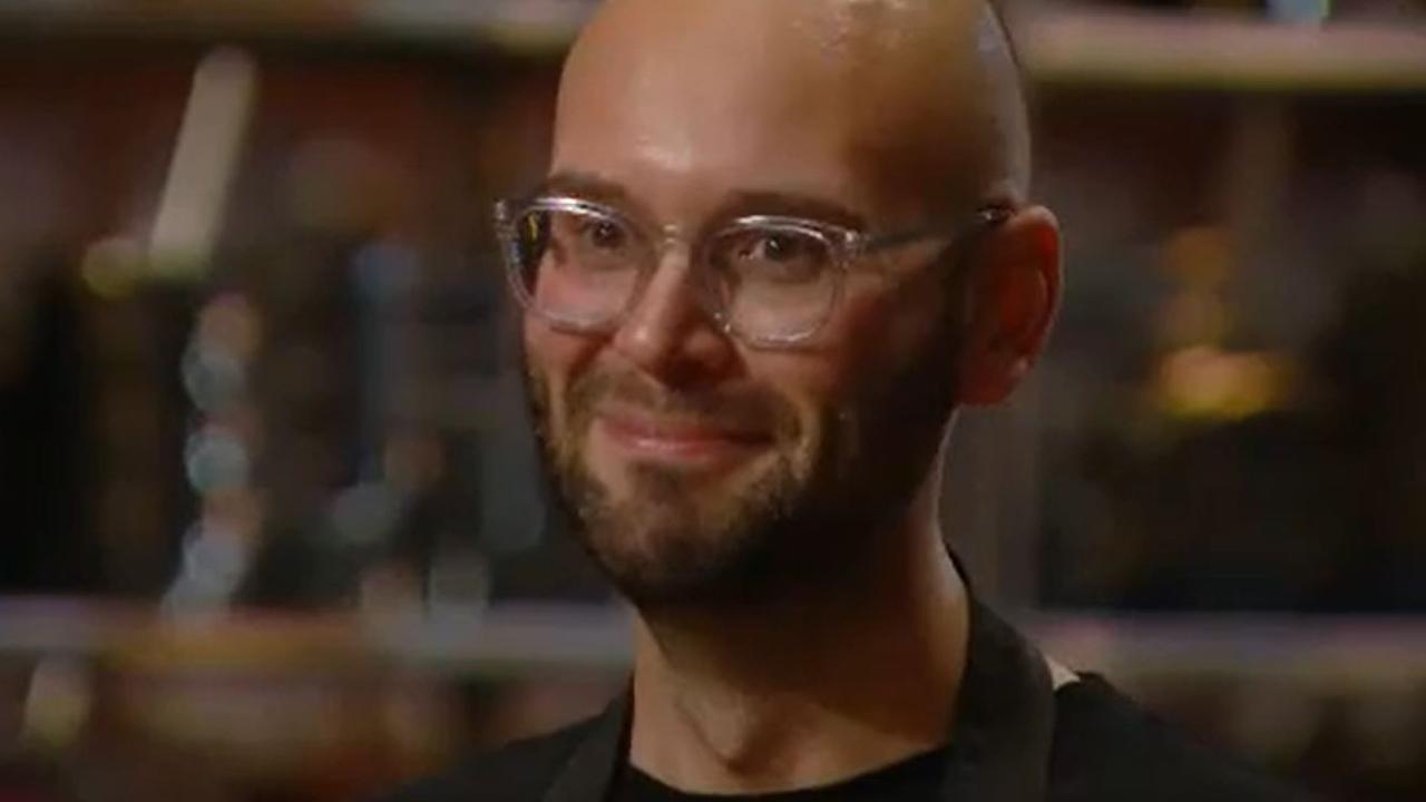 Reece Hignell has been eliminated from MasterChef: Back to Win. Picture: Channel 10