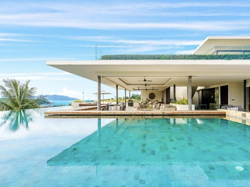 Samujana villas in Koh Samui Thailand where Shane Warne died. Picture: Supplied