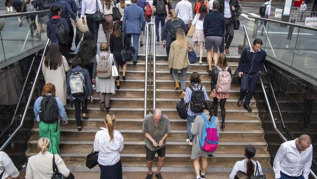 The number of people sleeping on Sydney’s streets has risen by almost a quarter since last year. Picture: NCA NewsWire/Simon Bullard.