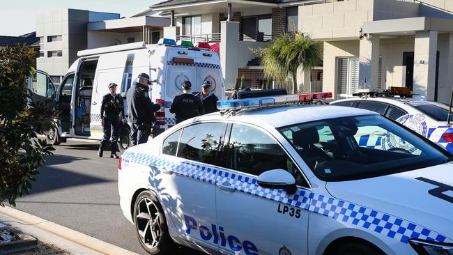 Police maintained a heavy police presence at the scene of the shooting into Tuesday. Picture: NCA Newswire / Gaye Gerard