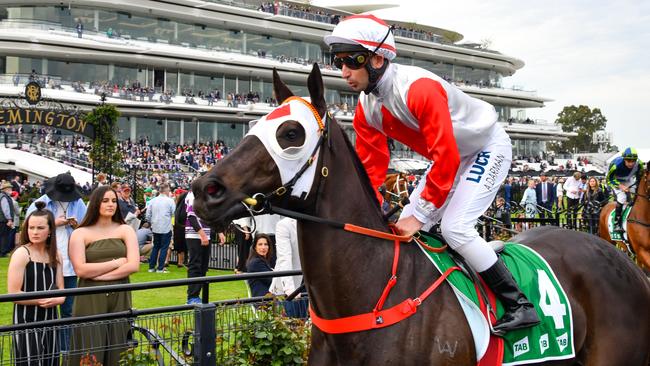 Anthony Darmanin and Mystic Journey on Turnbull Stakes Day.